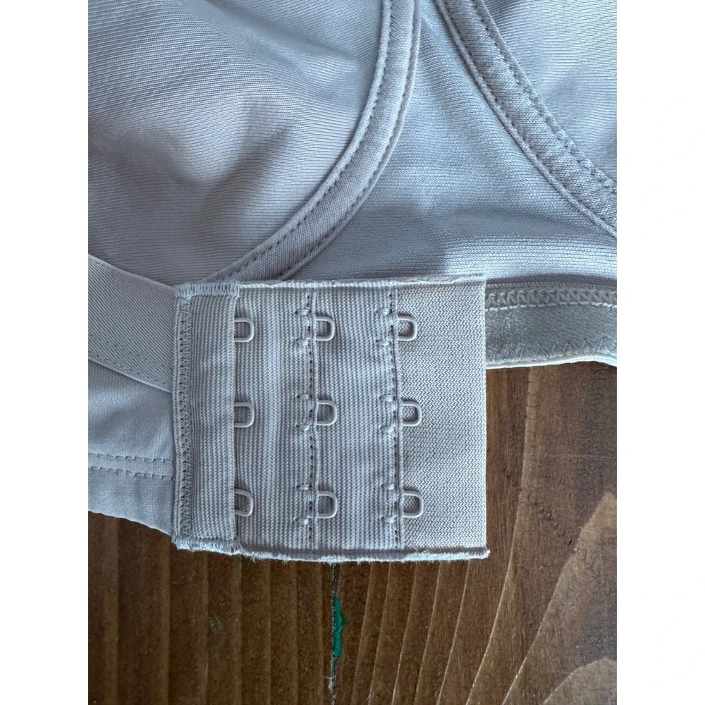 Double Support Comfort Wirefree Bra Beige‎ Size 36D 4697